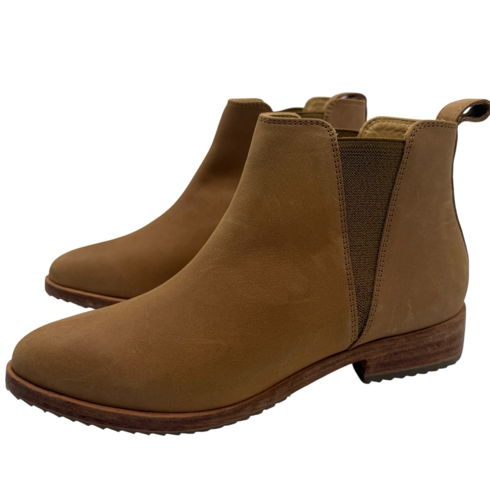 Nisolo Womens Shoes Eva Everyday Chelsea Boots Sz 6.5 Brown Leather Ankle Casual